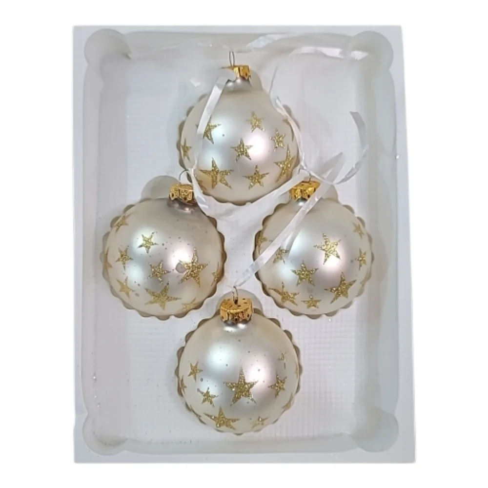 Vintage lot of  3 Dayton Hudson  Elegant Holiday Ornaments